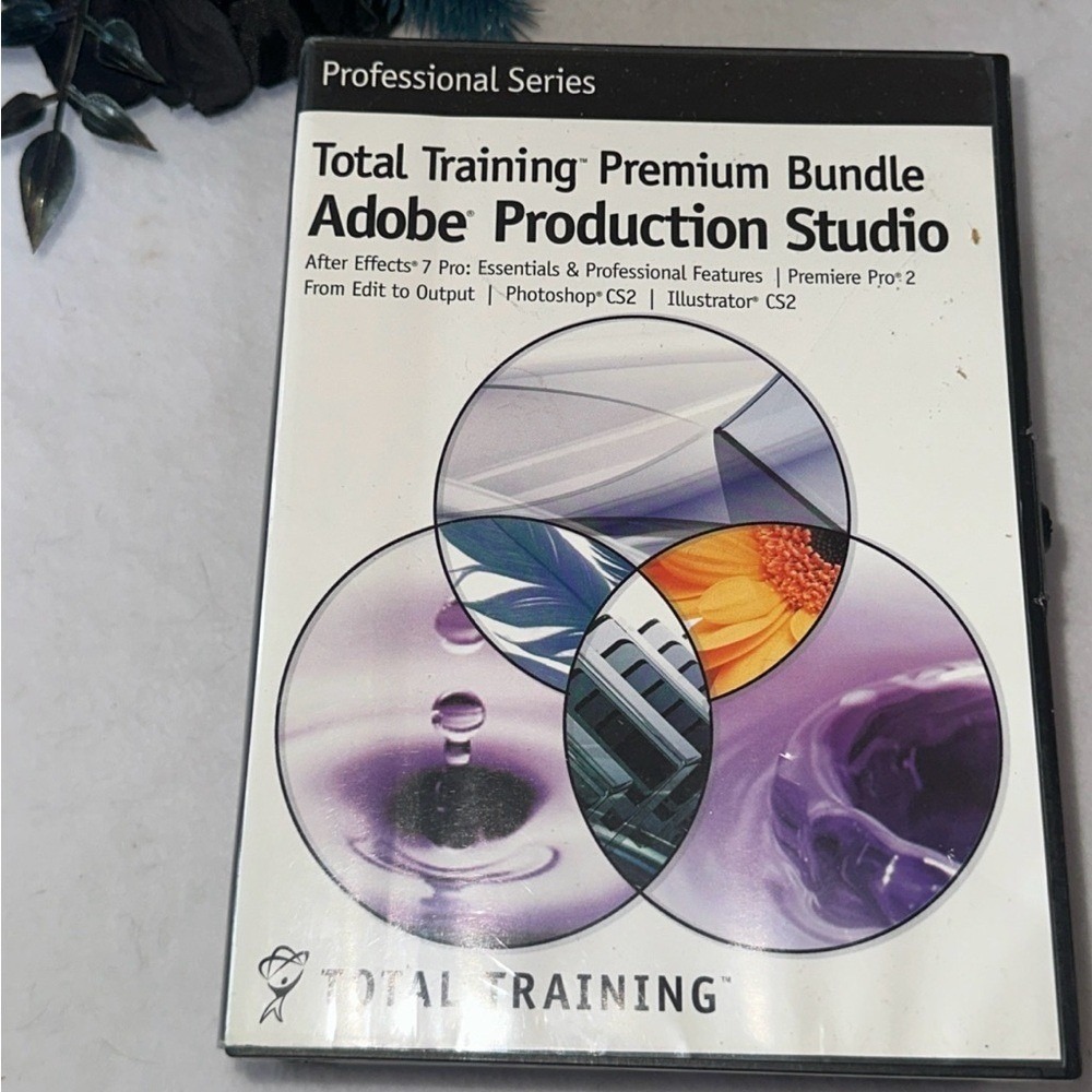 Total Training Adobe Production Studio Premium Bundle Photoshop Illustrator CS2